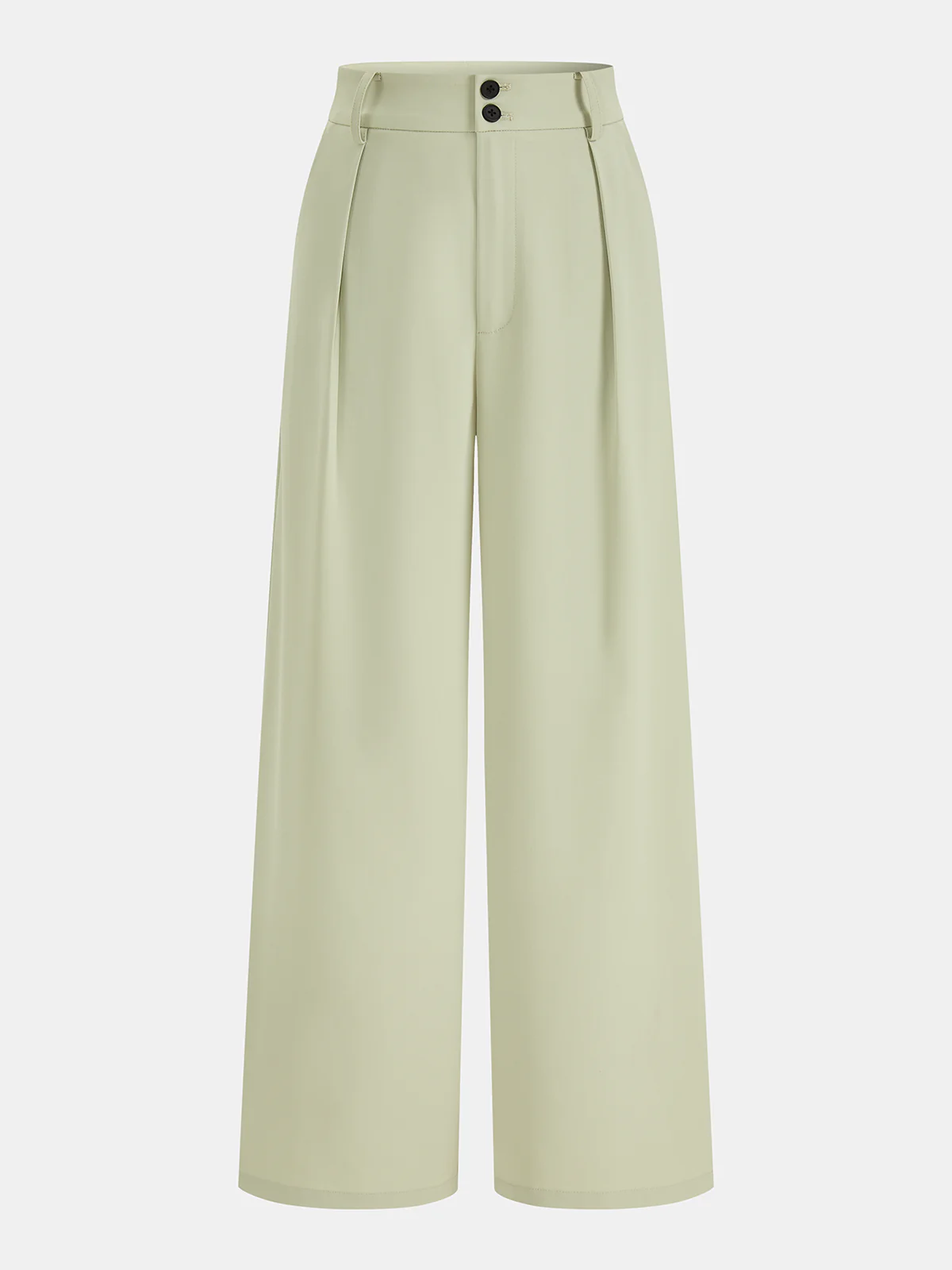 Sleeveless Tie Waist Top & Wide Leg Pants Set - Image 4