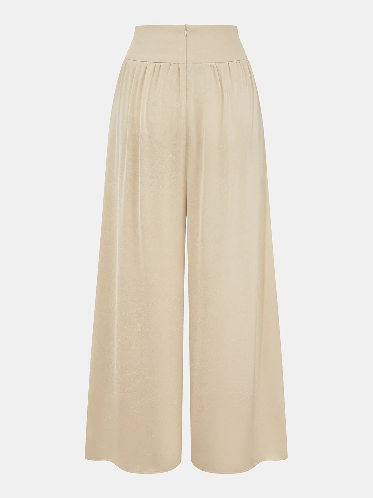 Sleeveless Tie-Waist Top & Wide-Leg Pants Set - Image 5