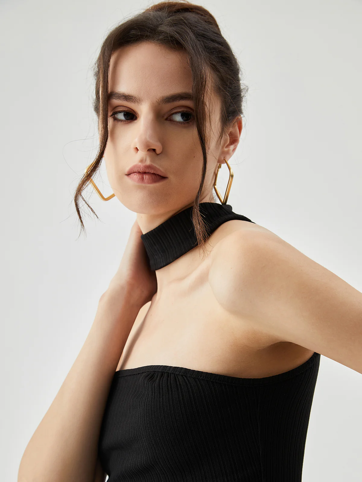 Slinky Solid Halter Top - Image 5