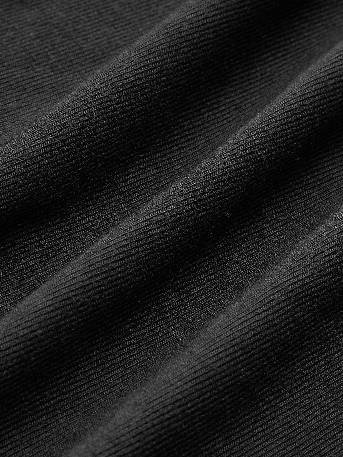 Slit Pleated Long Sleeve Bodycon Mock Neck Long Dress - Image 6