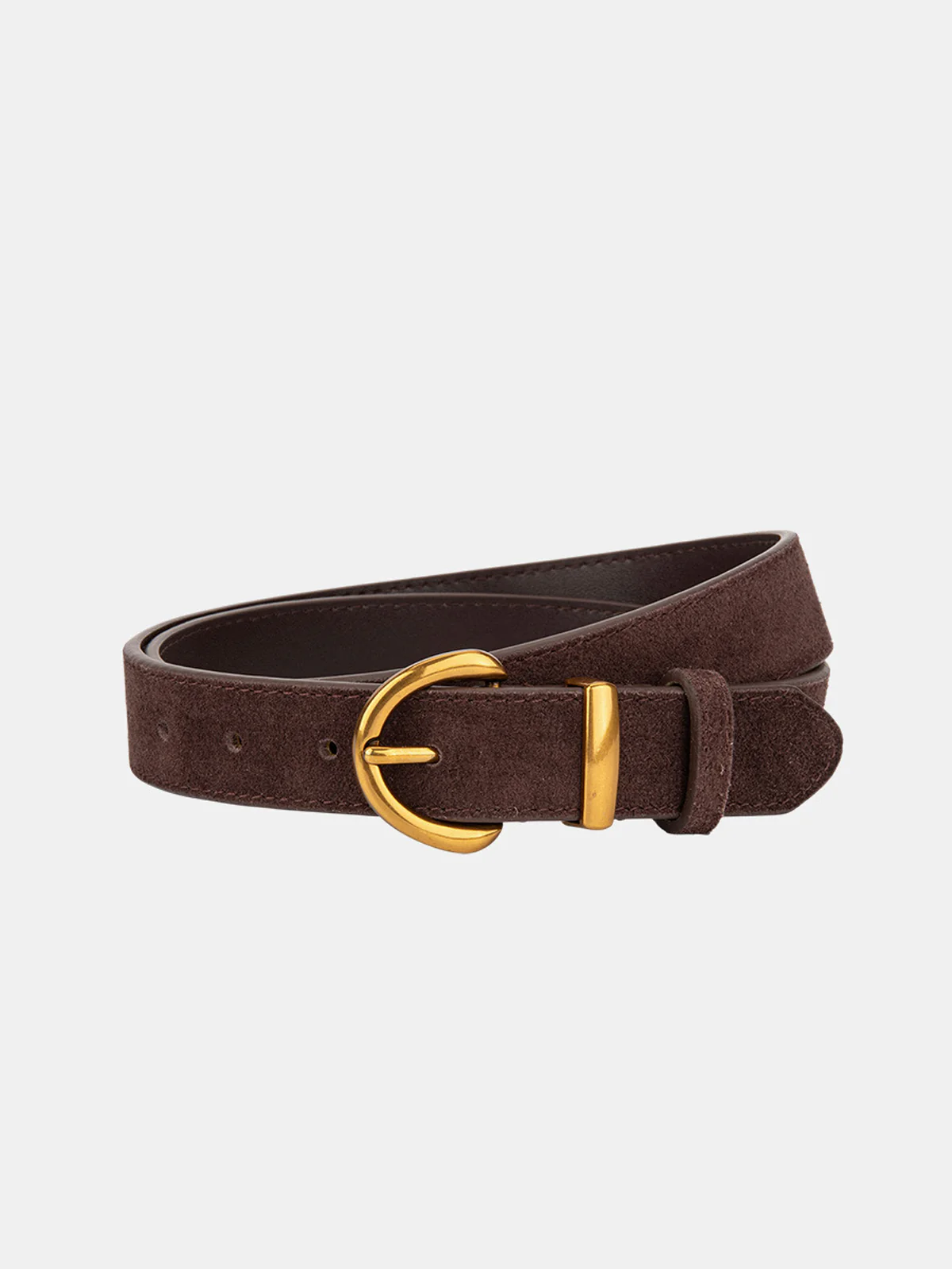 Soft-Buckle Leather Belt - Image 4