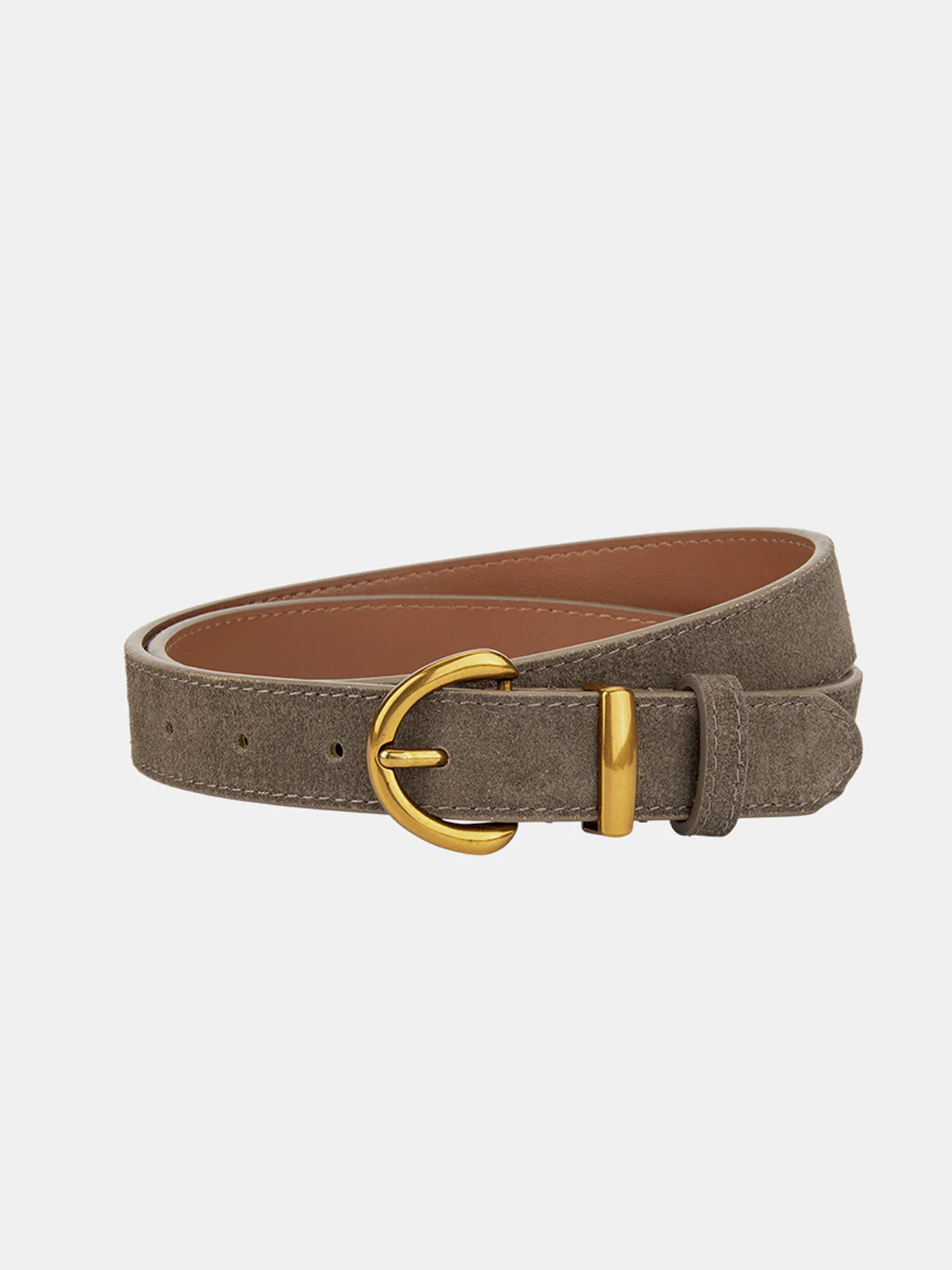 Soft-Buckle Leather Belt - Image 5