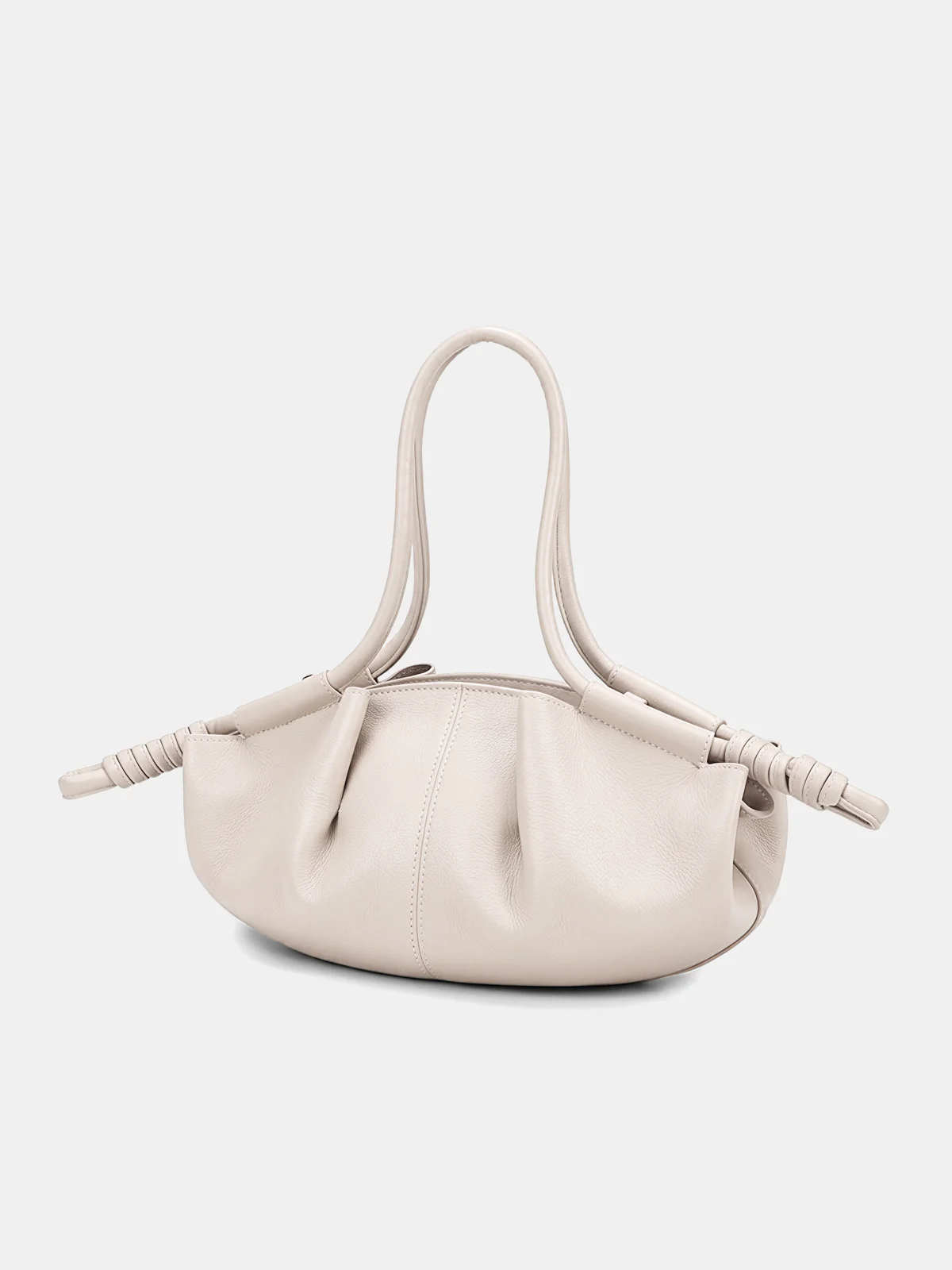 Soft Faux Leather Dumpling Bag - Image 2