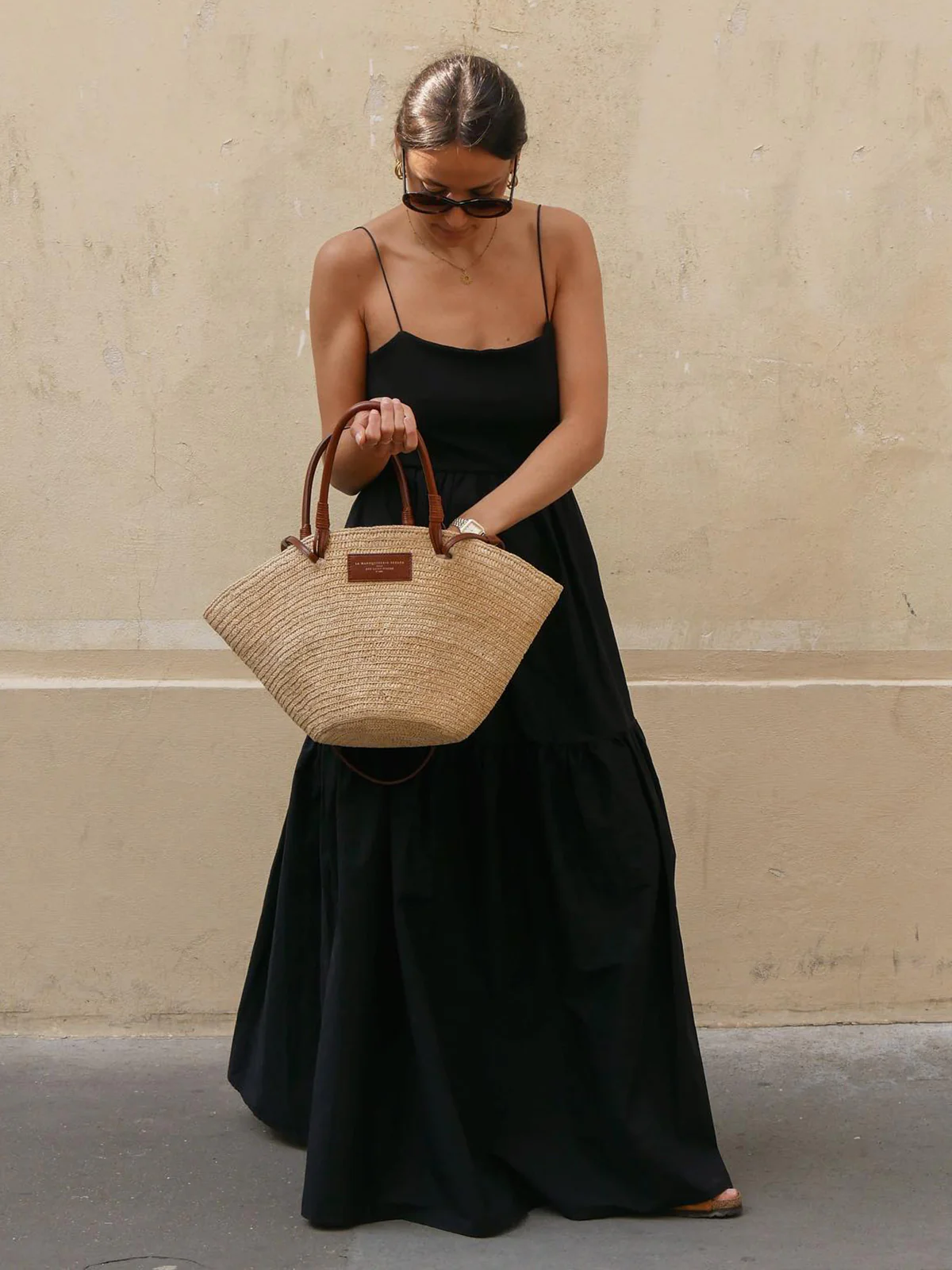 Solid Backless Long Dress - Image 4