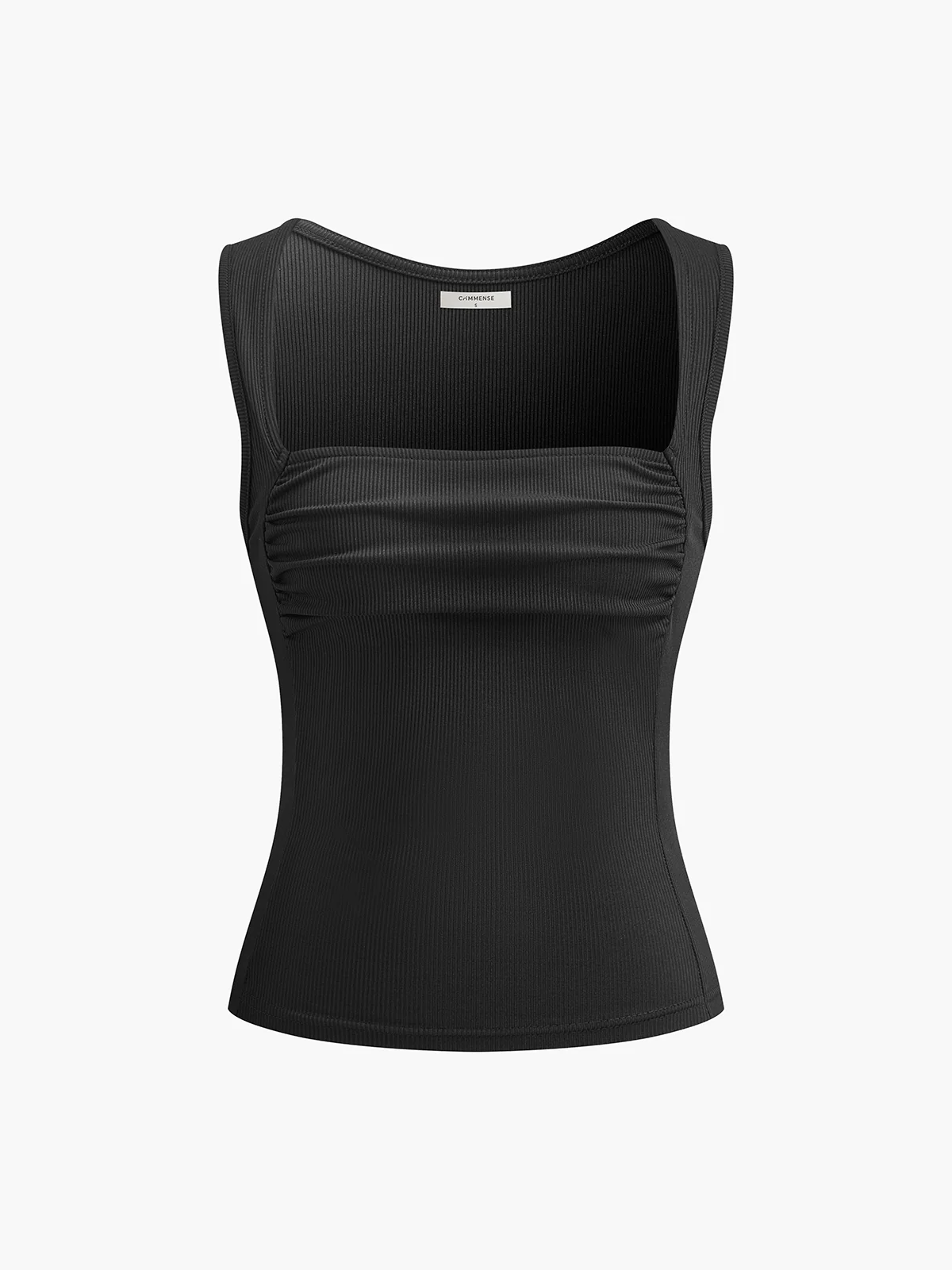 Solid Square Neck Strappy Top - Image 5