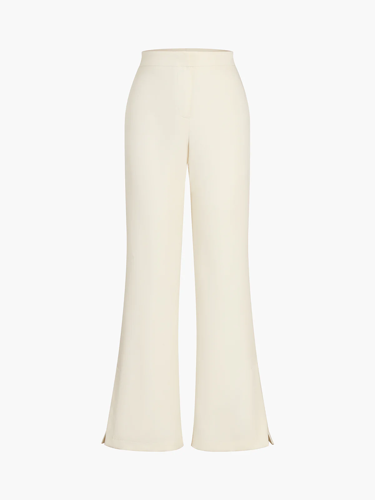 Solid Tube Top With Wide Leg Pants Set - Image 6