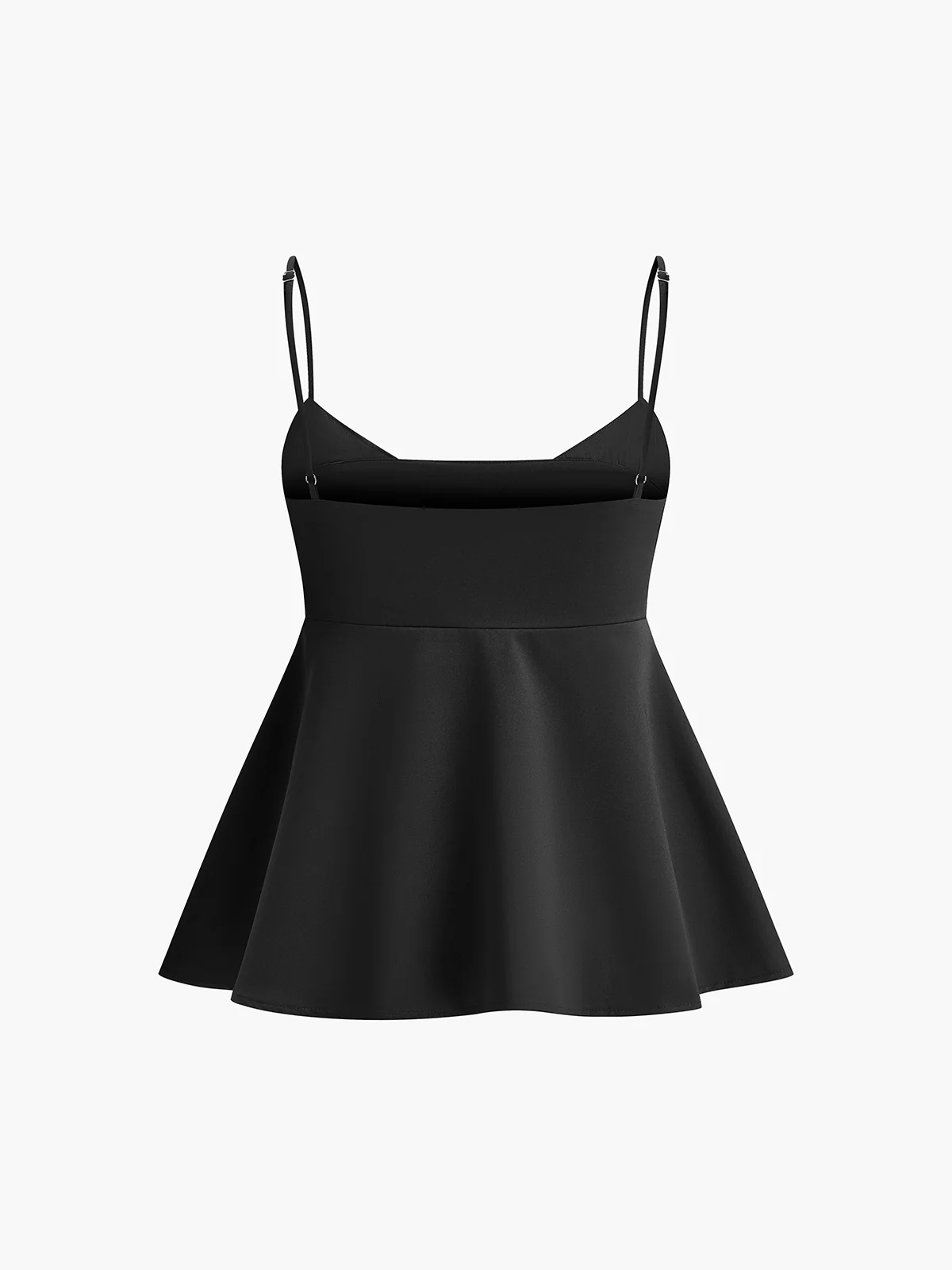 Spaghetti Strap Flared Cami Top - Image 3