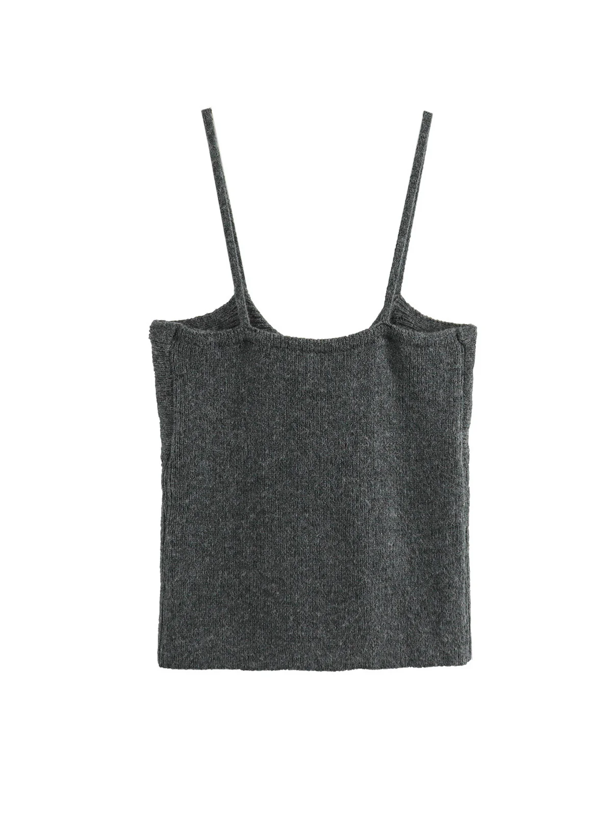 Spaghetti Strap Knotted Sweater Vest - Image 2