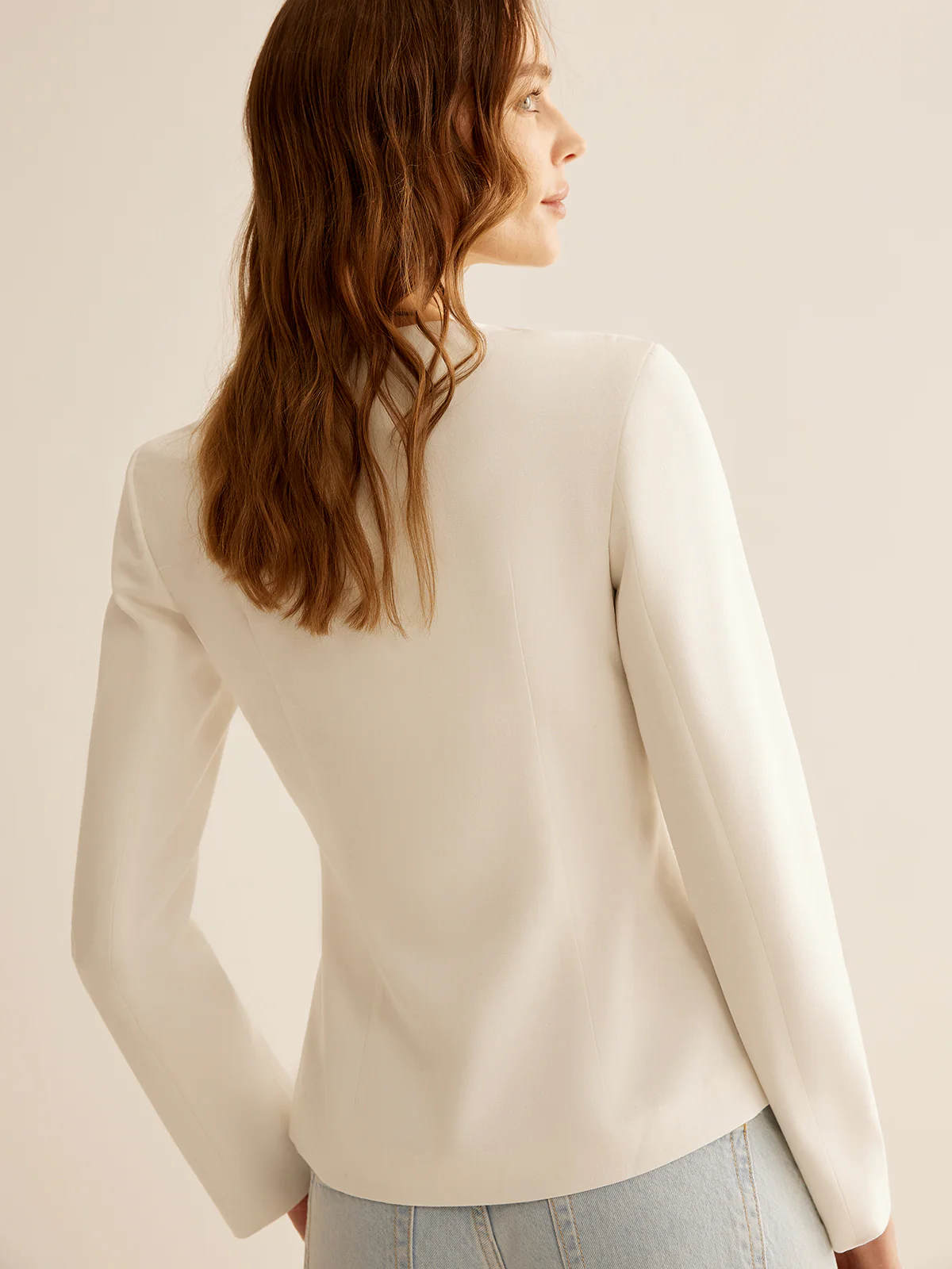 Split Skinny Blazer - Image 6