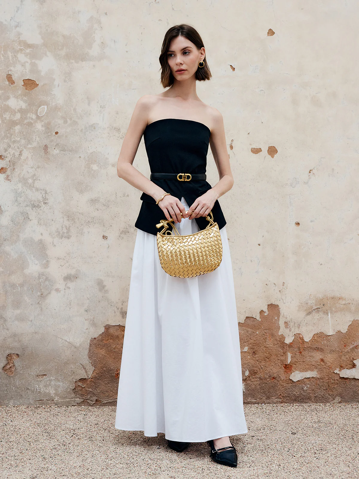 Split Tube Top Without Belt - Image 2