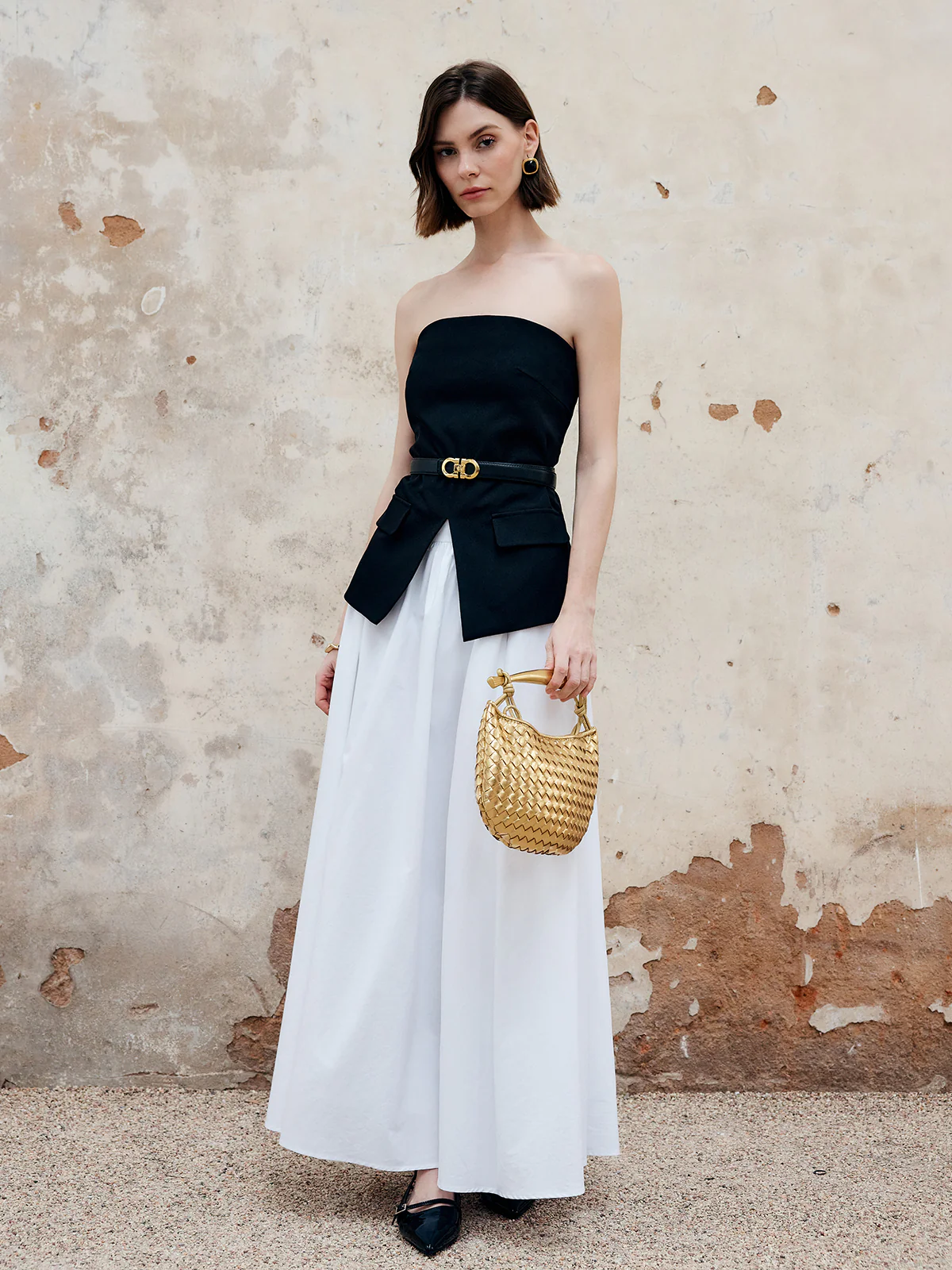 Split Tube Top Without Belt - Image 5