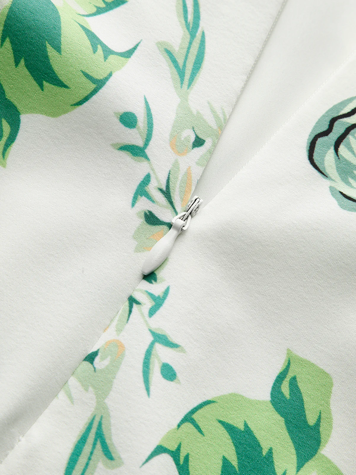 Square Neck Backless Bow Floral Dress - Image 3