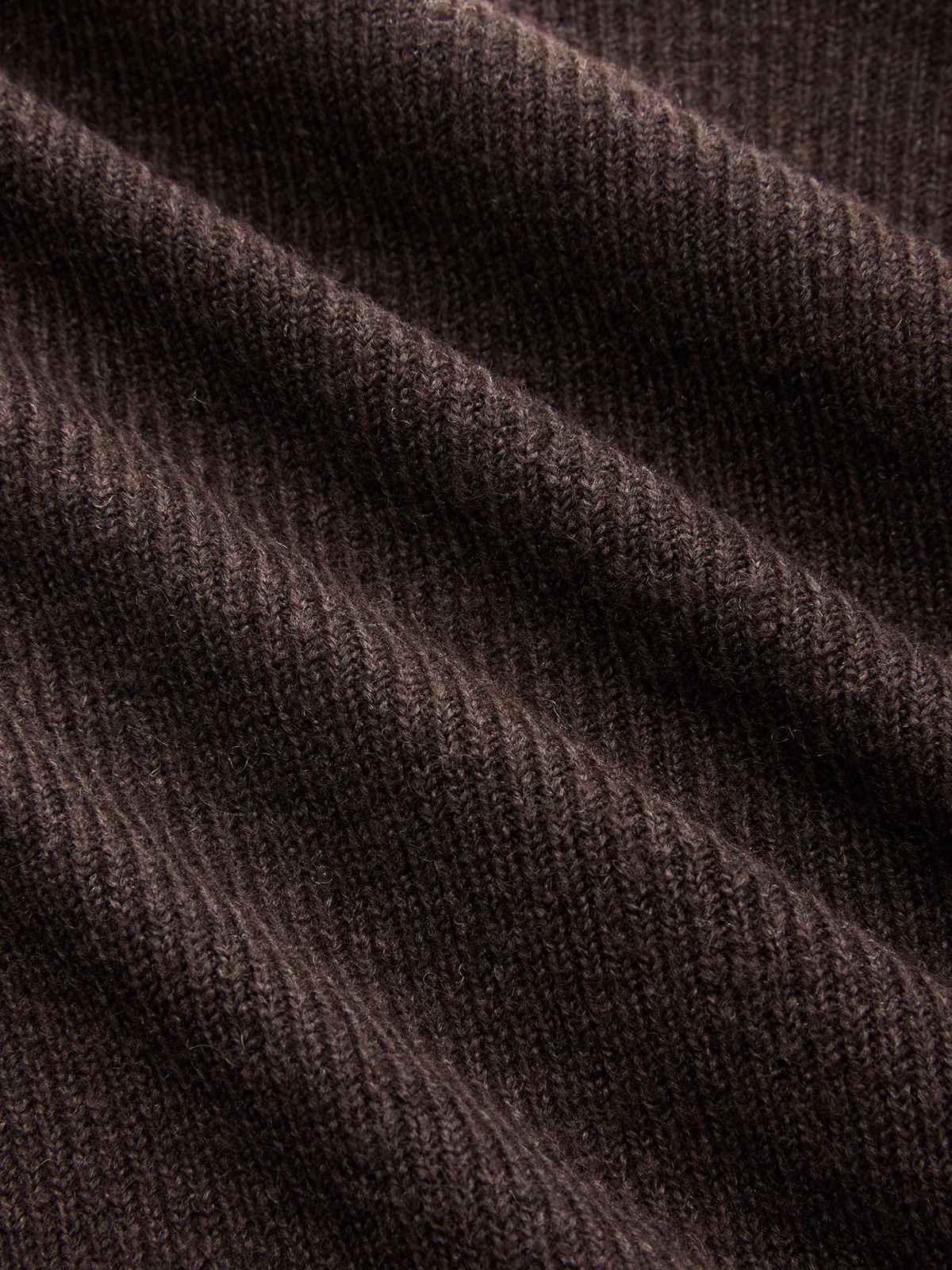 Square Neck Belted Wool-Blend Ribbed Sweater - Image 4