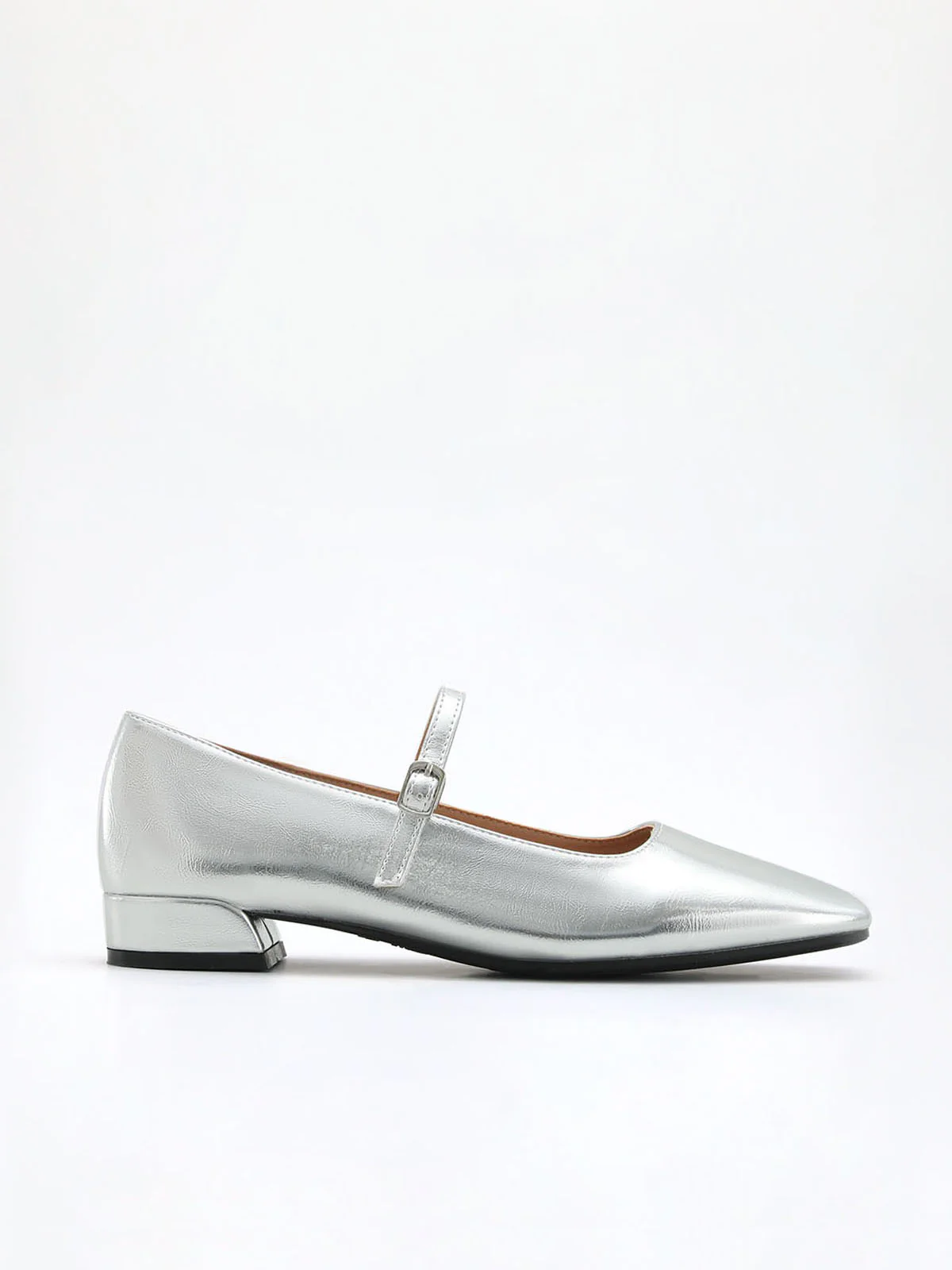 Square Toe Block Heel Mary Jane Shoes