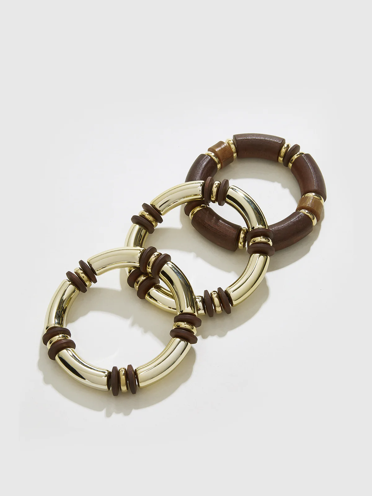 Stackable Wood and Resin Bracelet - Image 3