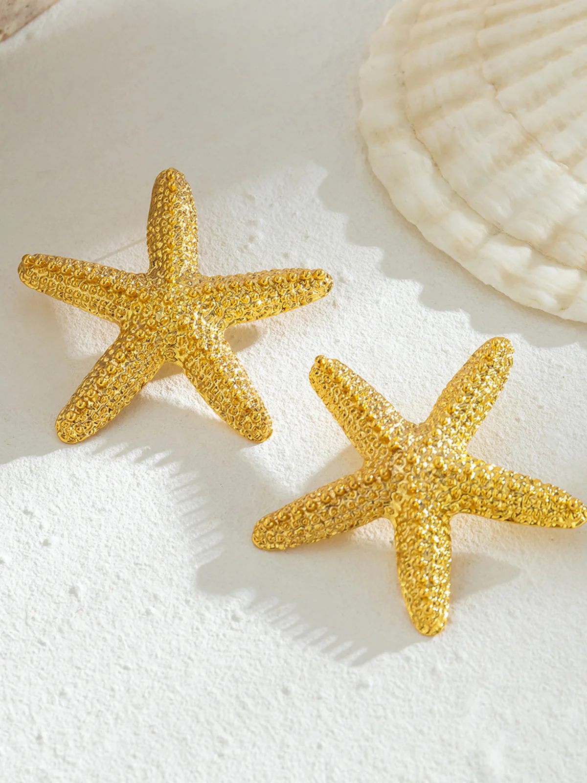 Starfish Design Beach Holiday Earrings - Image 2