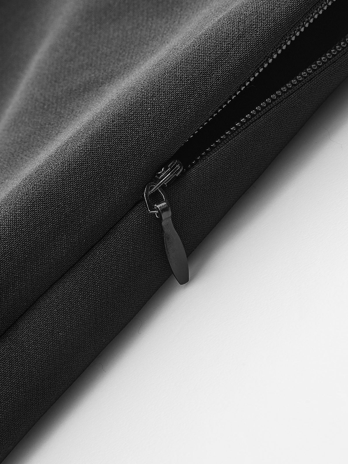 Stretchable Flared Pants with Front Seams - Image 4