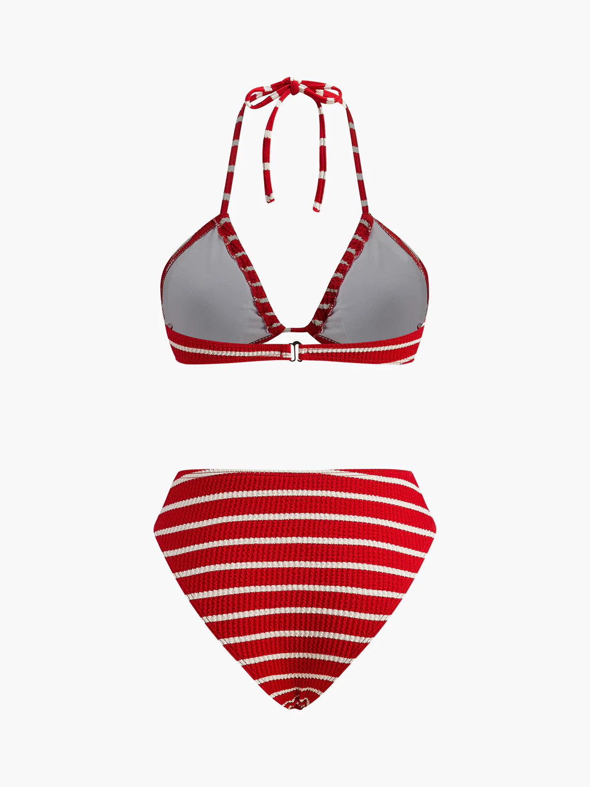 Striped Bikini With Matching Shorts - Image 5
