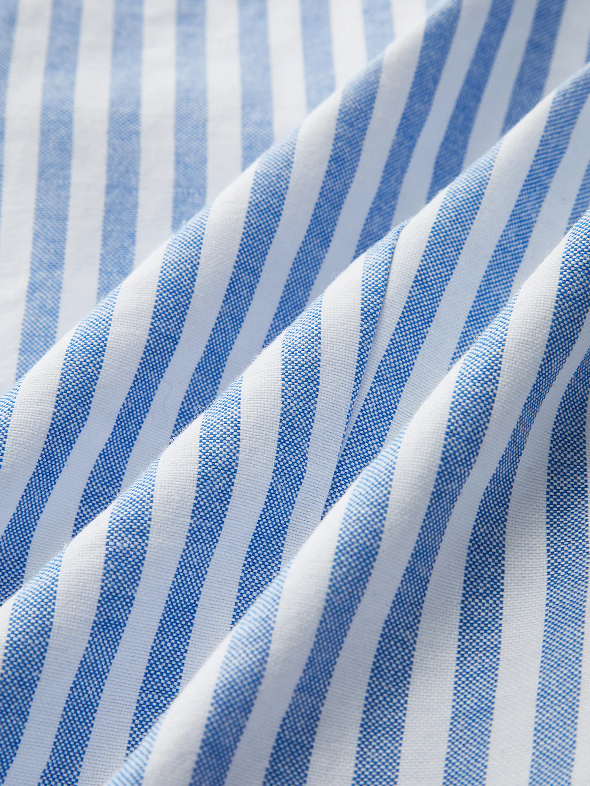 Striped Cotton Blend Cropped Shirt - Image 6