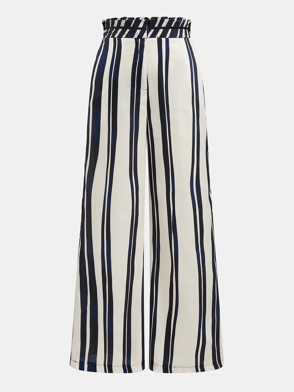 Striped Halter Top & Wide-Leg Pants Set - Image 5