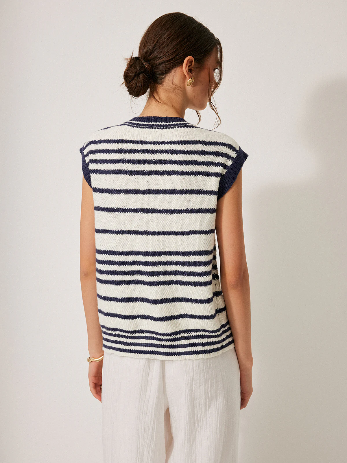 Striped Knit Cardigan - Image 7