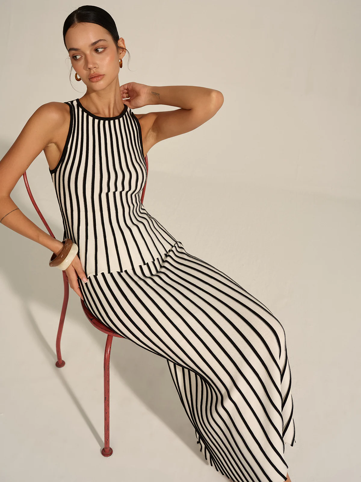 Striped Knit Co-ord Set - Image 7