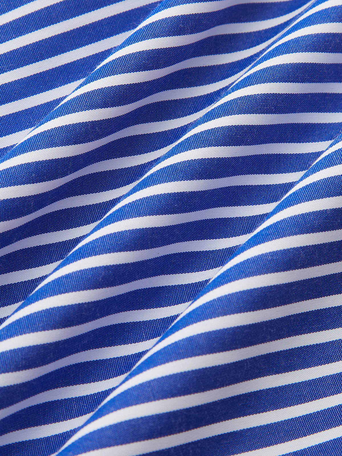 Striped Knot Shirt Dress - Image 5