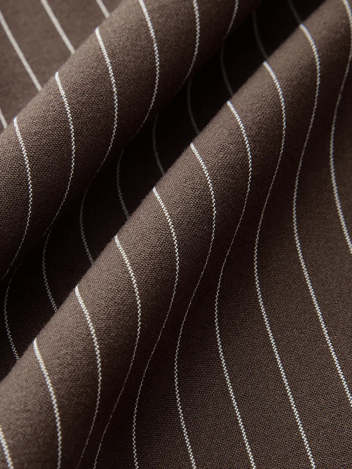 Striped Long-Sleeve Collared Bodysuit - Image 2