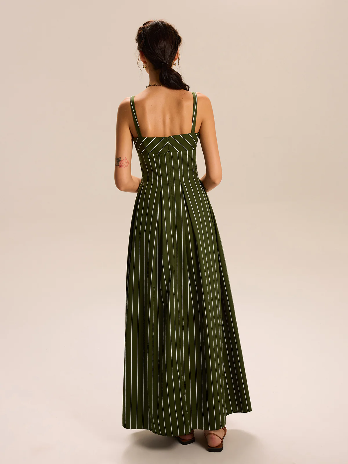 Striped Maxi Dress - Image 6