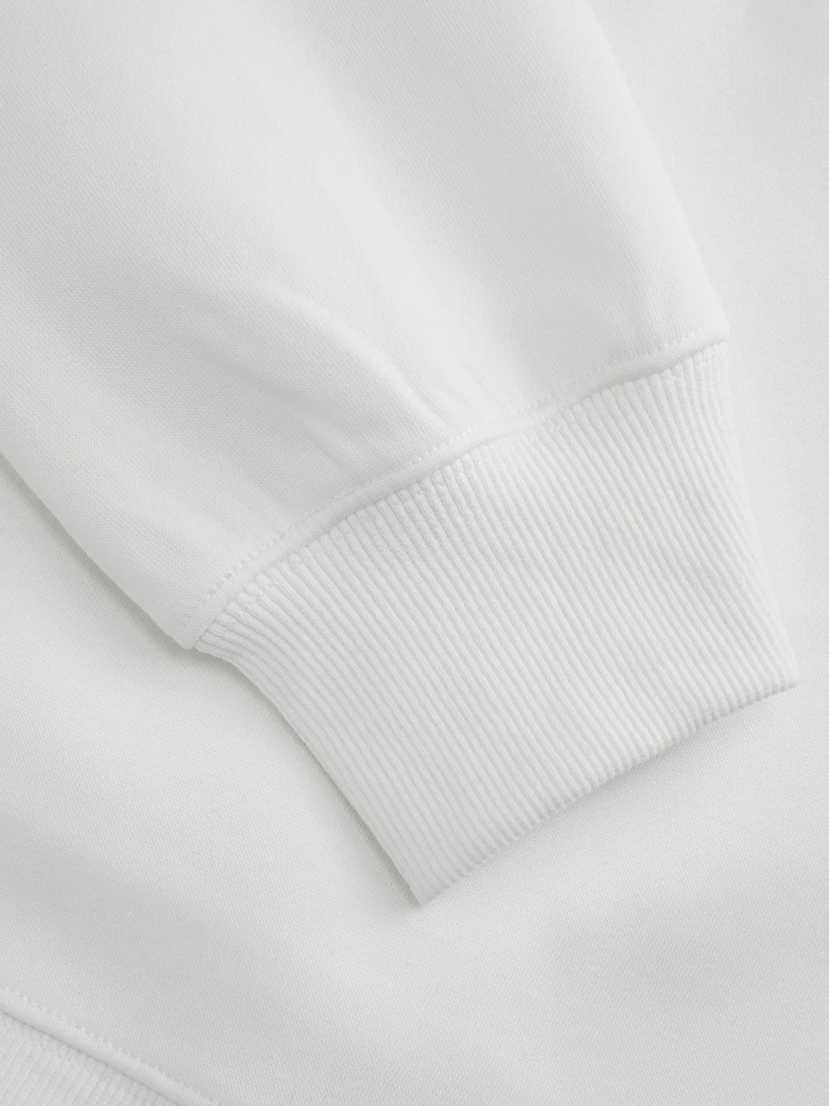Striped Panel Off-Shoulder Sweatshirt - Image 4