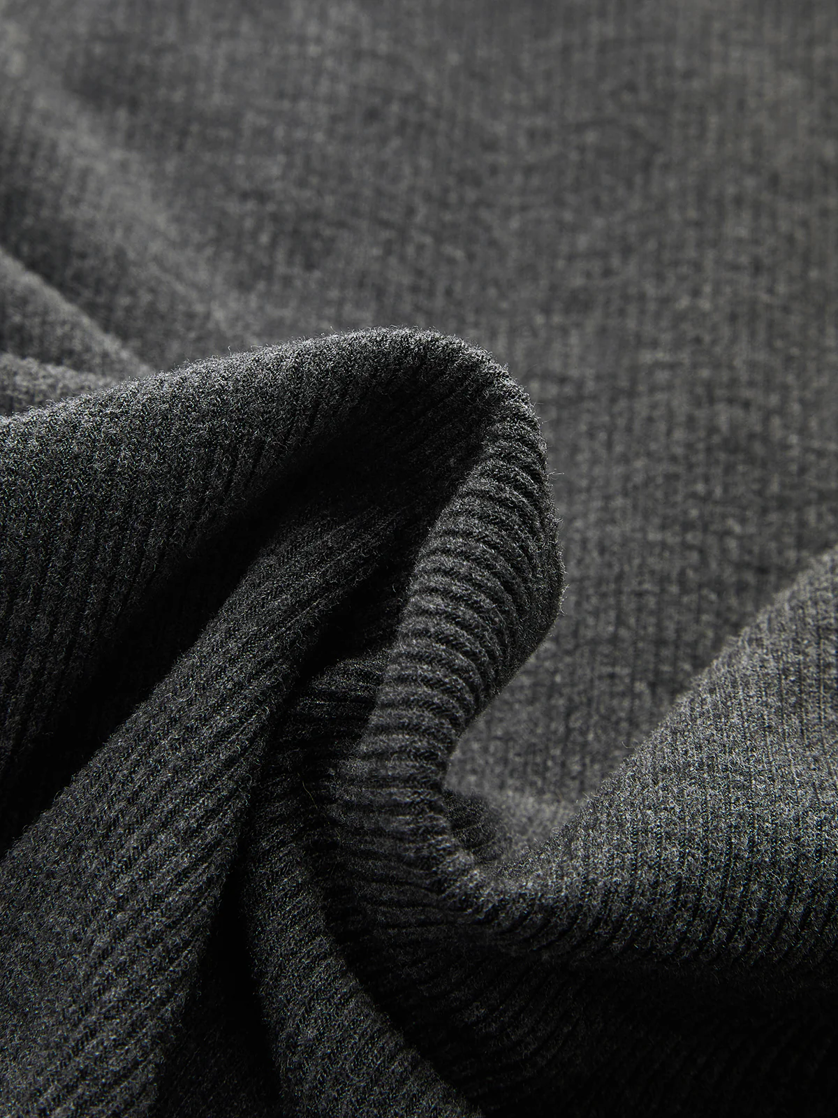 Striped Shirt Panel Knit Top - Image 3