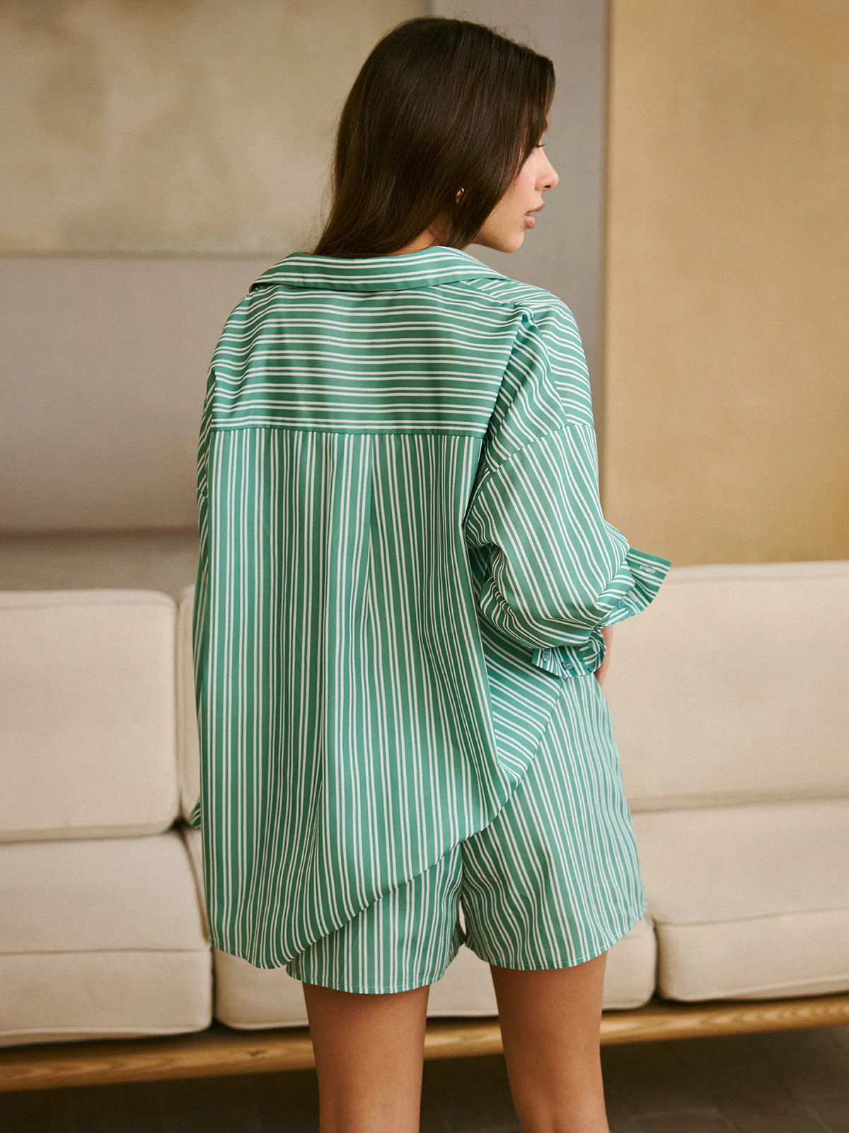 Striped Shorts Set - Image 5