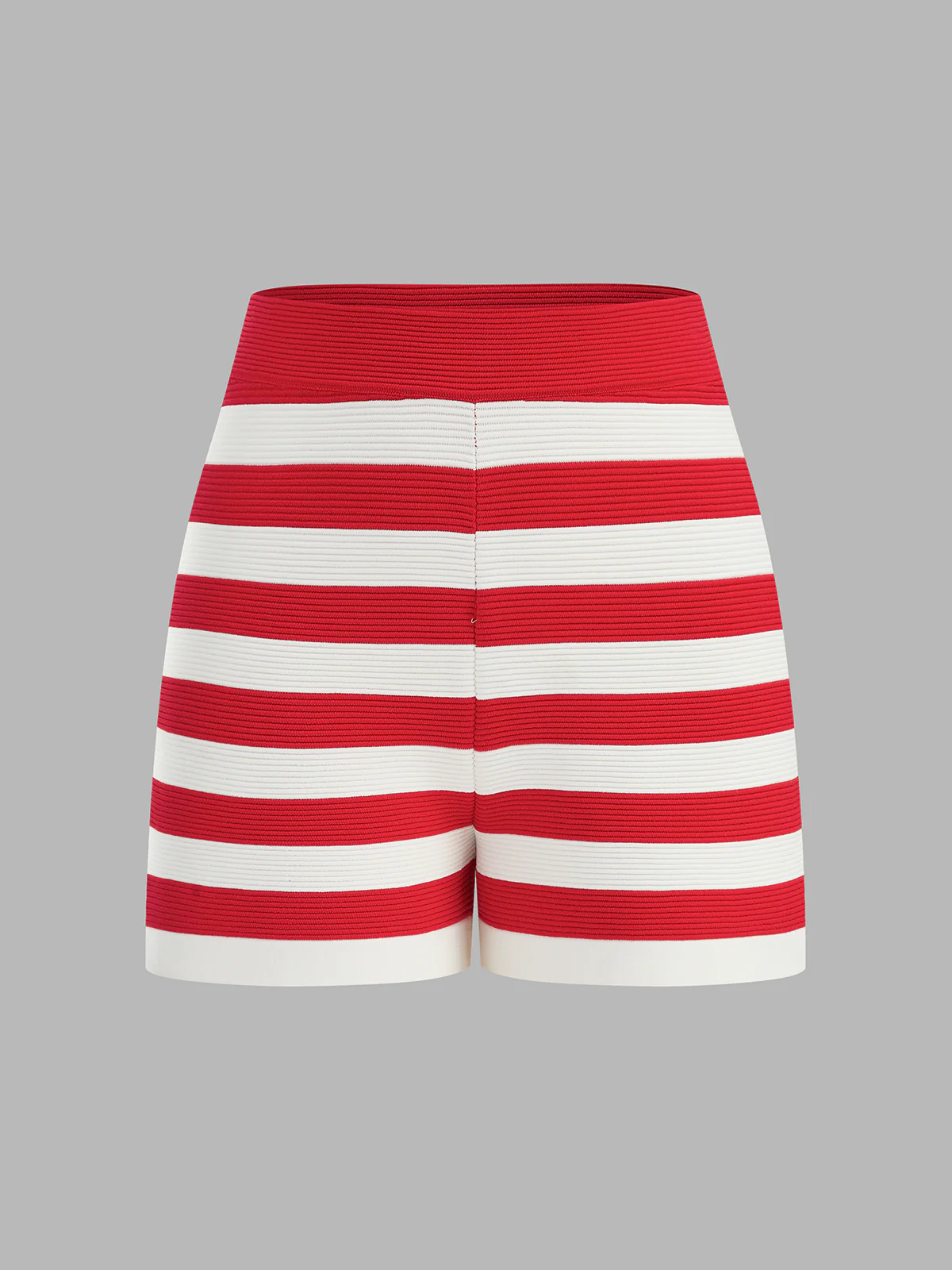 Striped Sleeveless Knit Top & Shorts Set - Image 5