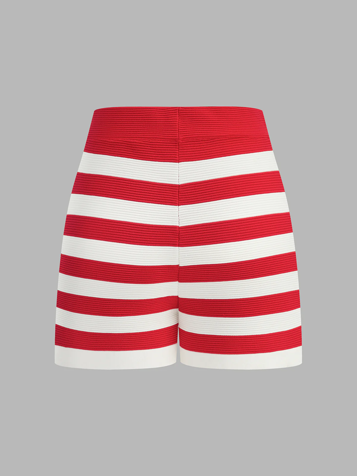 Striped Sleeveless Knit Top & Shorts Set - Image 6