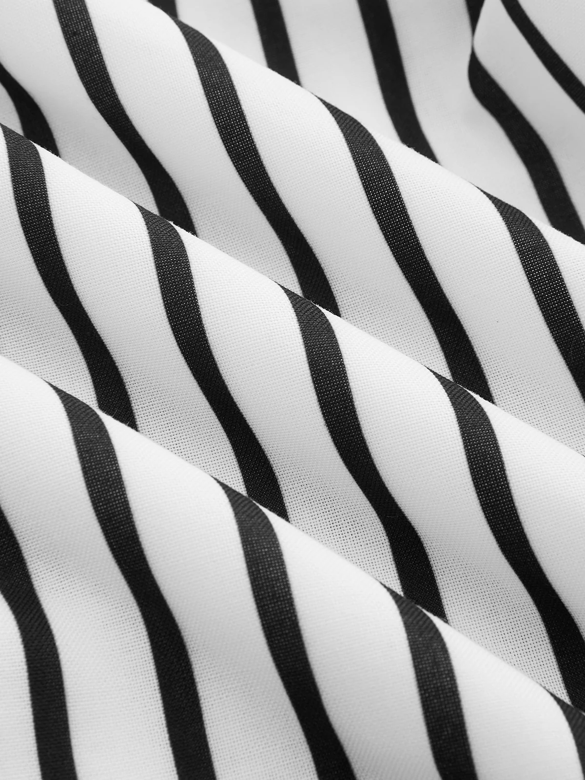 Striped Sleeveless Shirt Maxi Dress - Image 4
