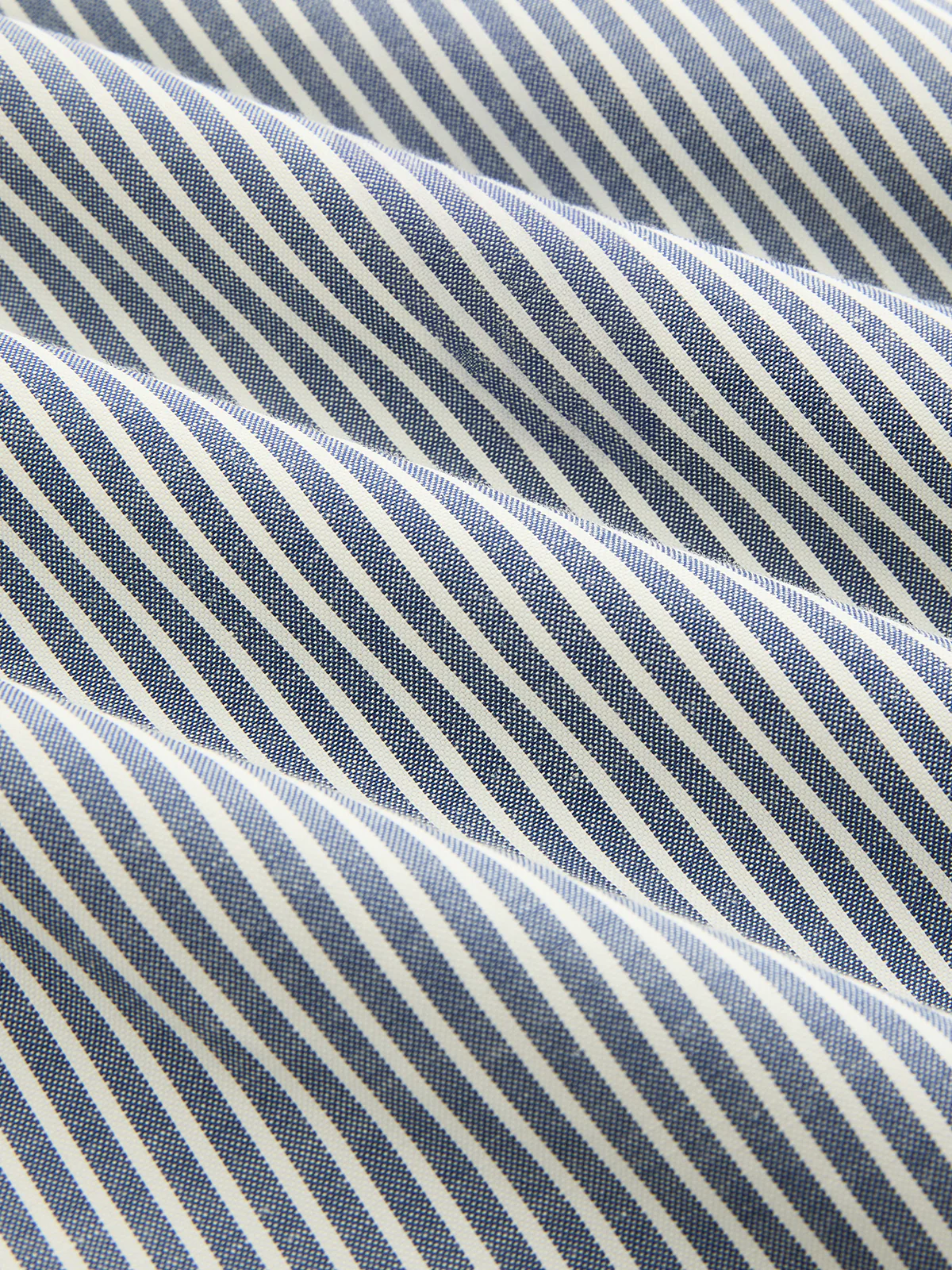 Striped Sleeveless Tie Waist Maxi Shirt Dress - Image 5