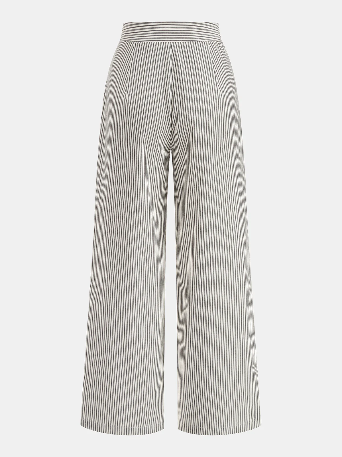 Striped Sleeveless Top & Pants Set - Image 5