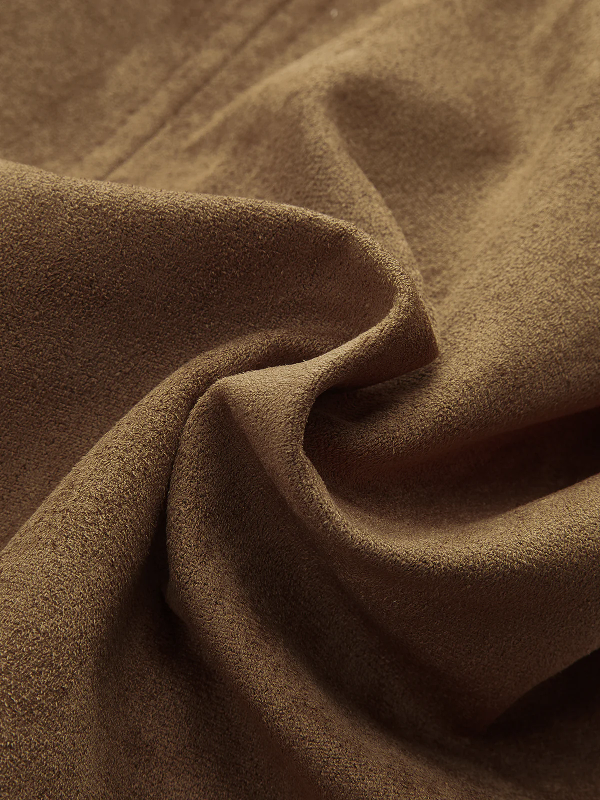 Suede Effect Embroidered Tie-Front Vest - Image 4