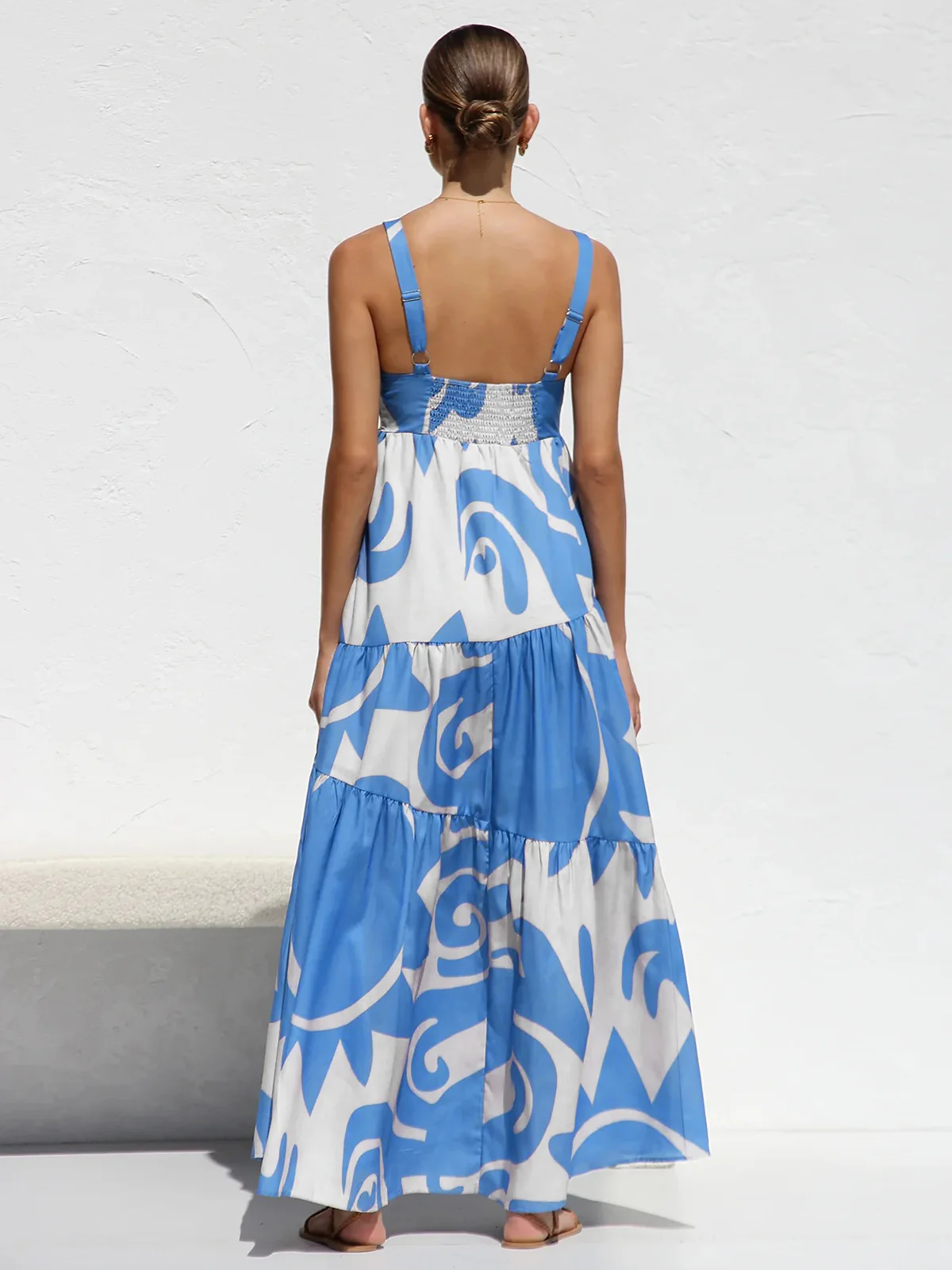 Sun Print Cami Long Dress - Image 4