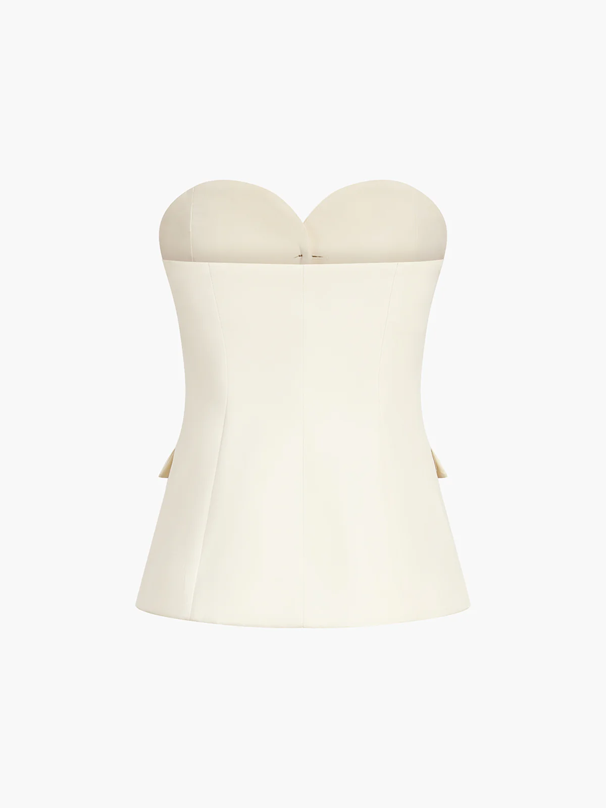 Sweetheart Button Up Tube Top - Image 6