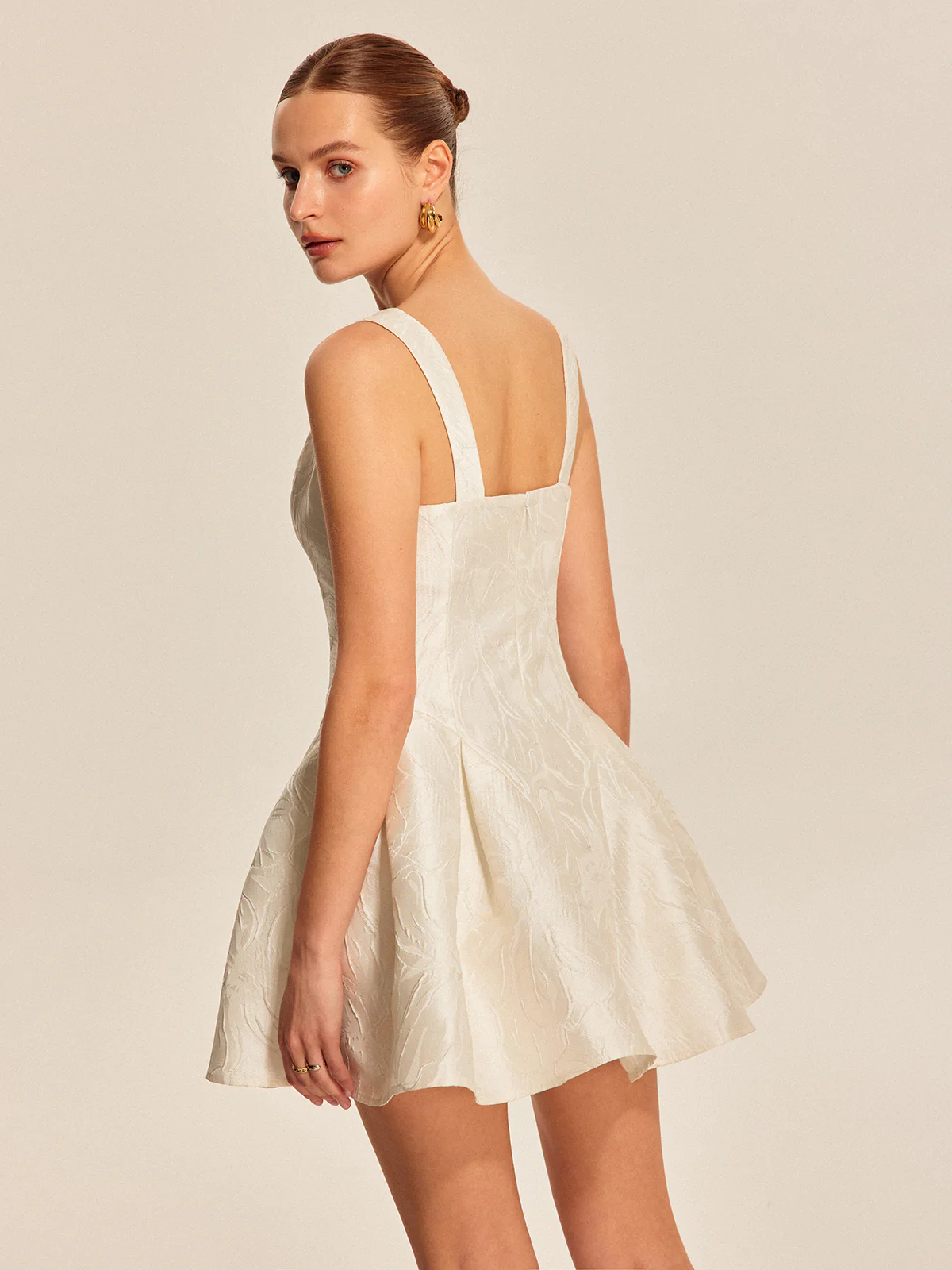 Sweetheart Neckline Flared Dress - Image 6