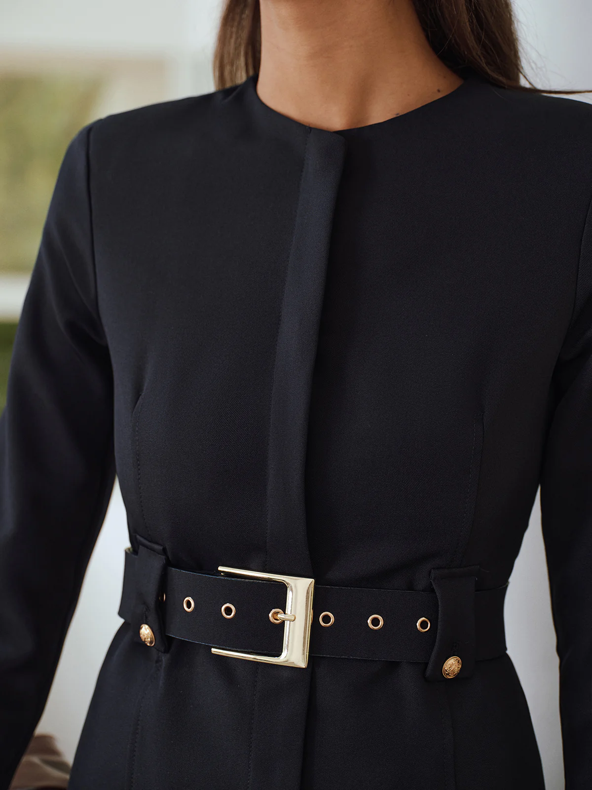 Tailored Belted Blazer - Image 2