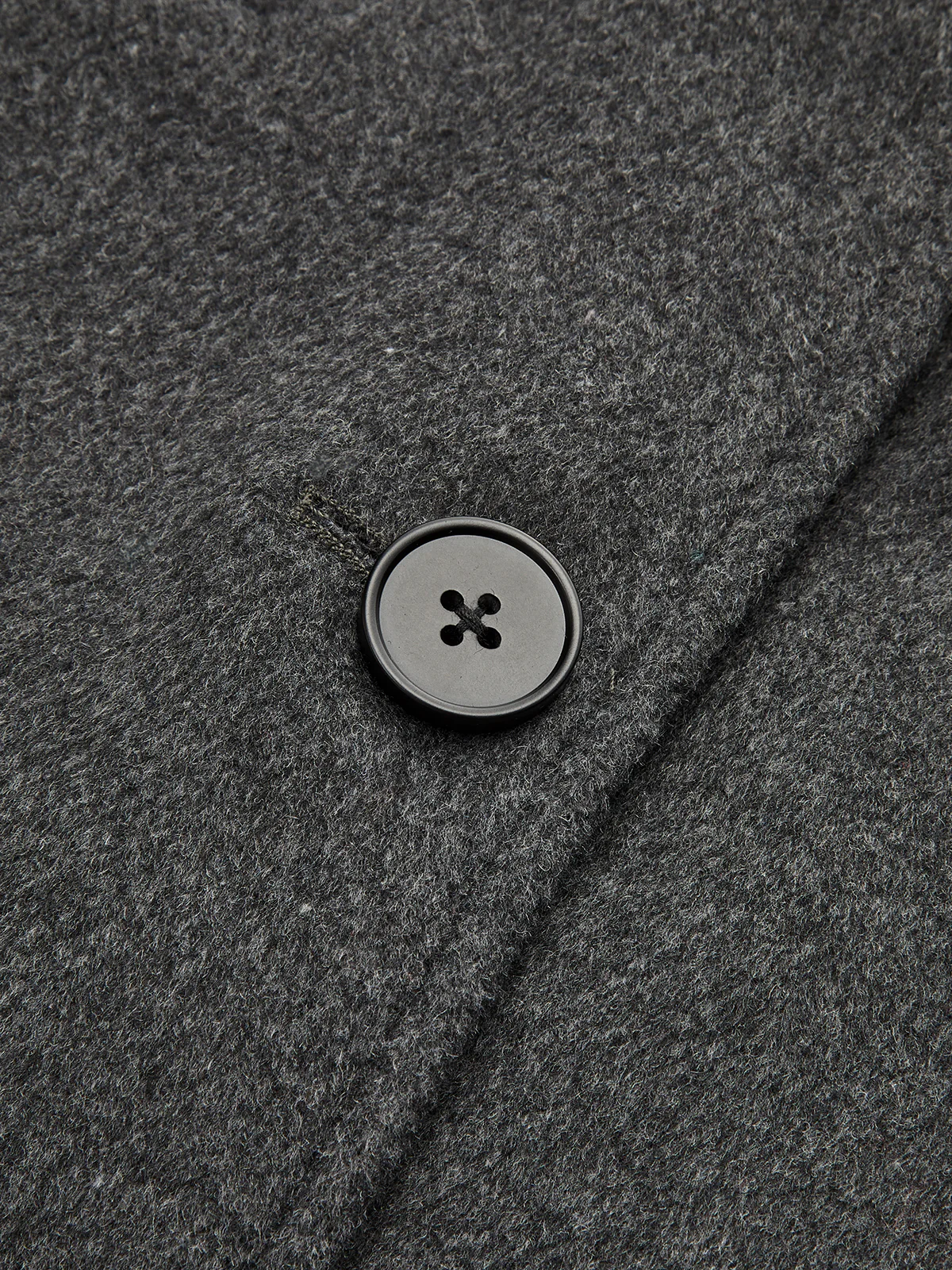 Tailored Wool Blend Longline Coat - Image 4