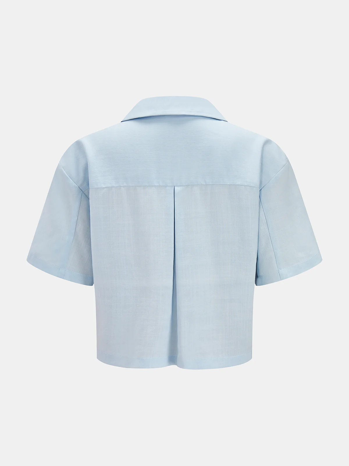 Tencel Short Sleeve Shirt & Maxi Skirt Set - Image 7