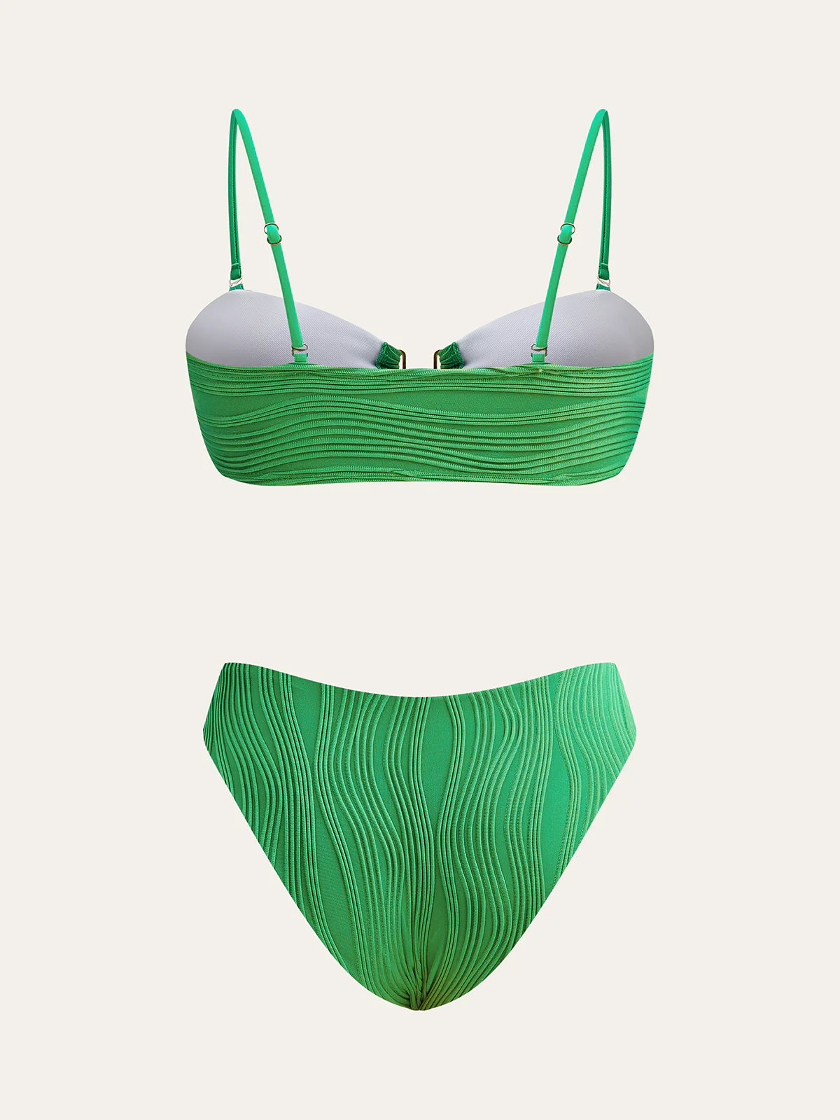 Textured Bikini Set - Image 2