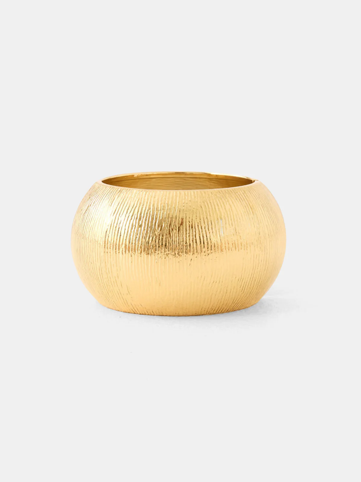 Textured Oversized Cuff Bracelet - Image 3