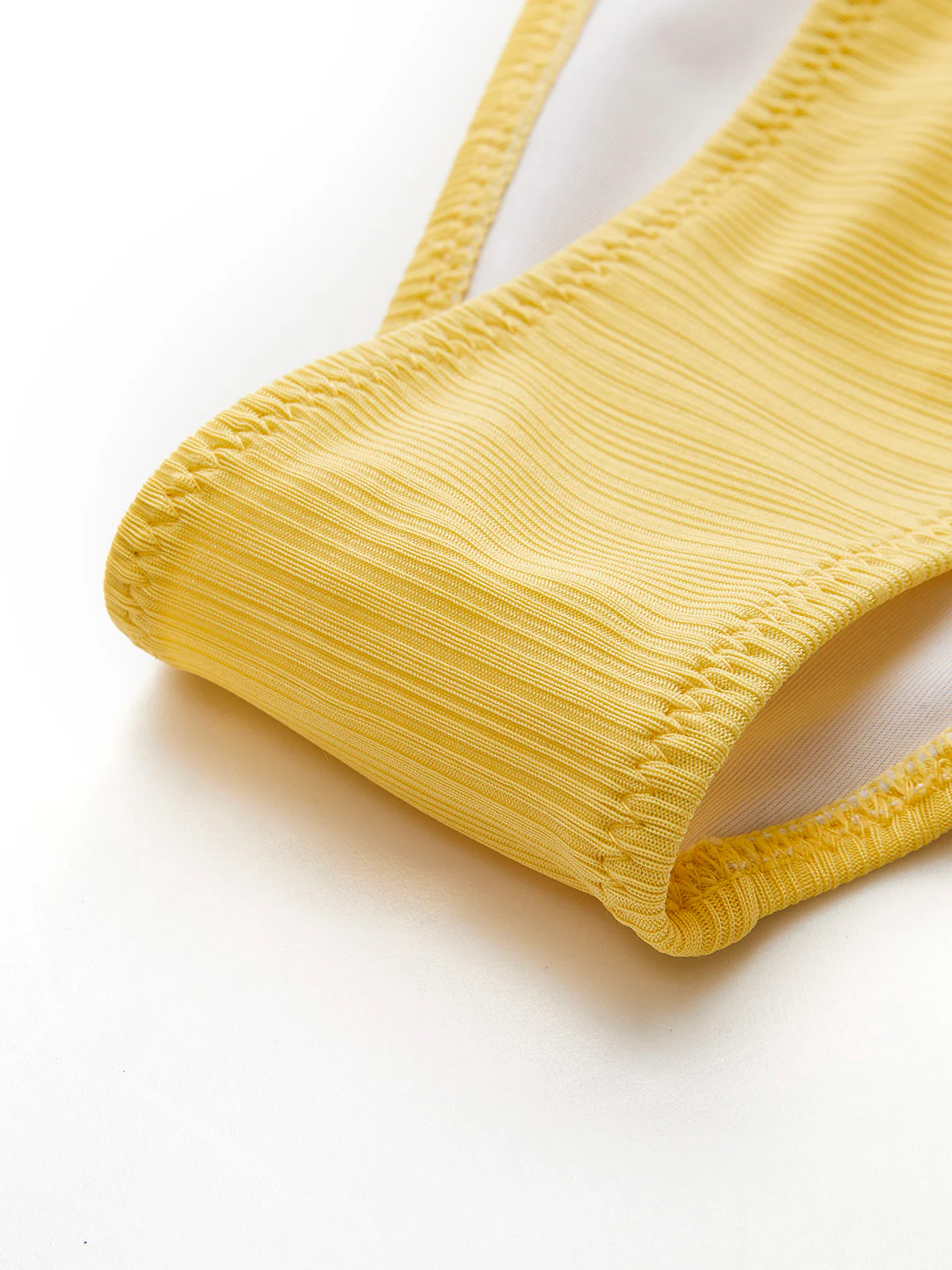 Textured Scoop Neck Bikini Set - Image 9