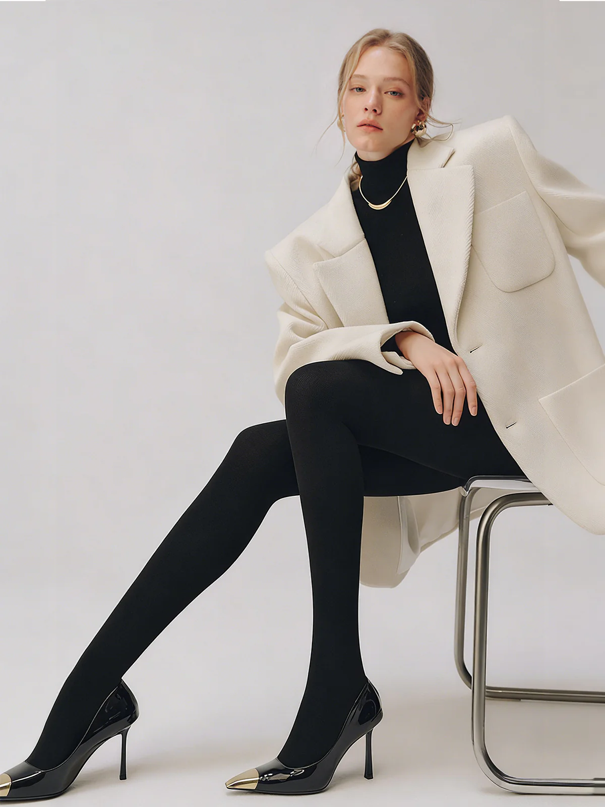 Thick Opaque Tights - Image 5
