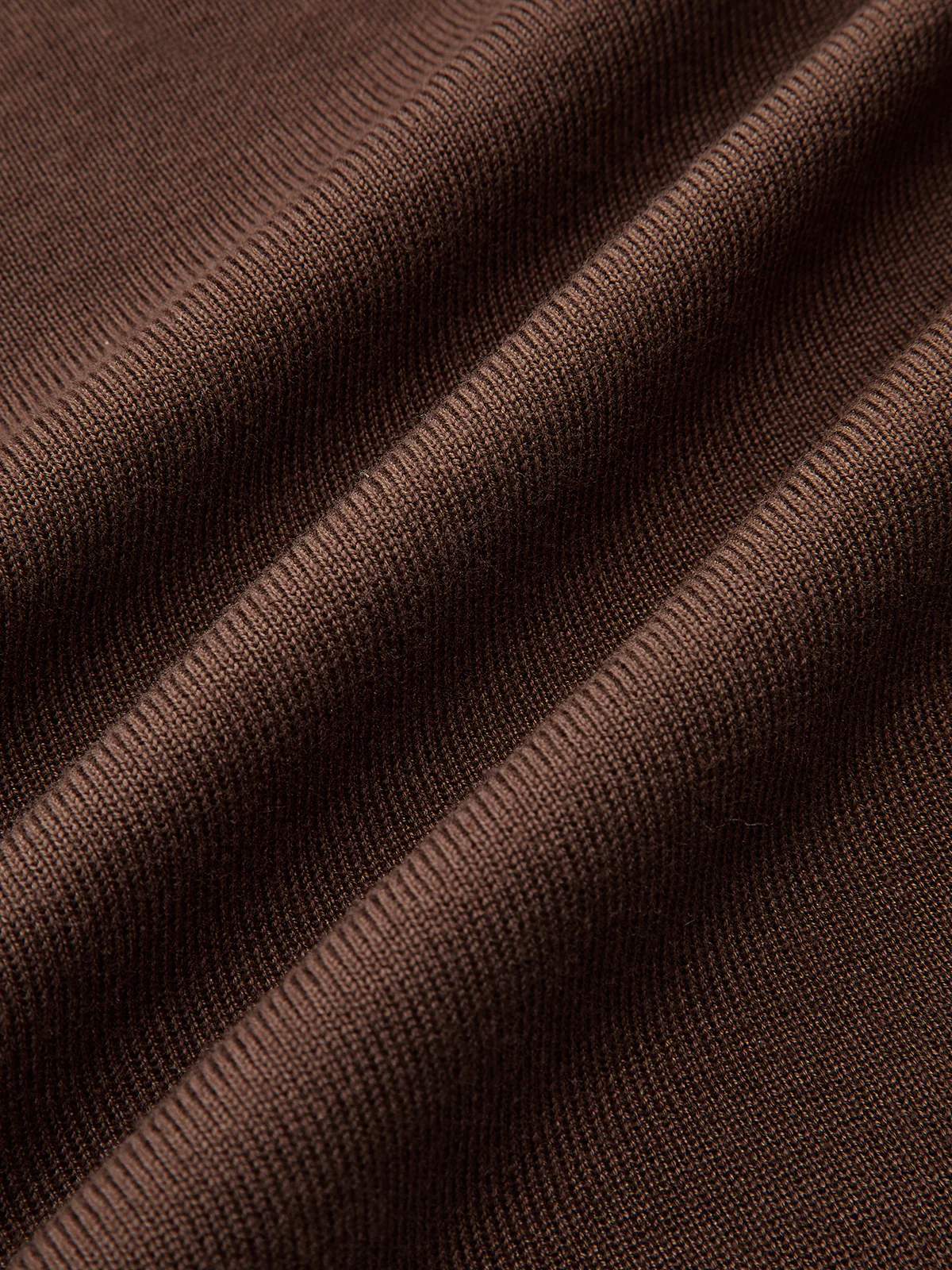 Three-Piece Knit Turtleneck Top Cardigan Pants Set - Image 8
