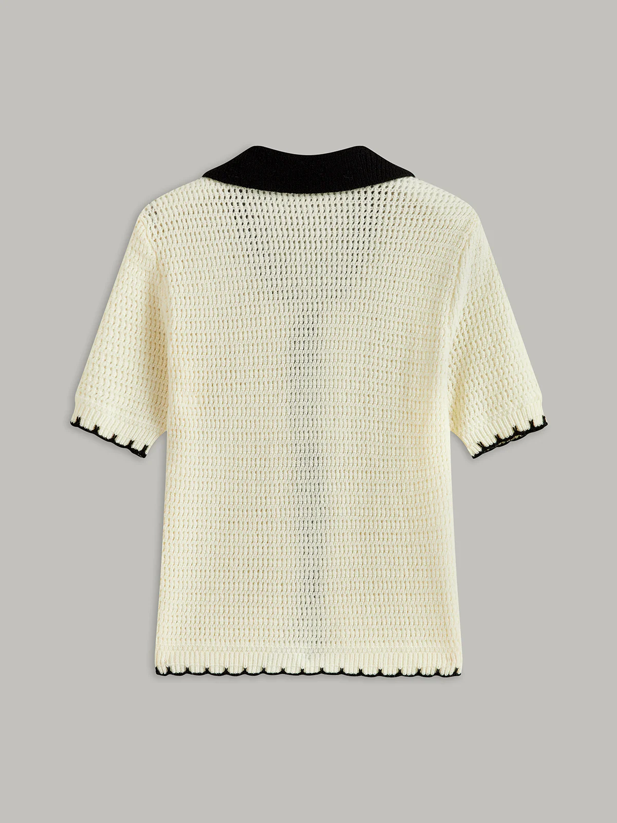 Tie-Front Knit Top - Image 2